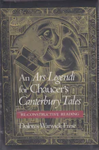 Cover of 'An Ars Legendi for Chaucers Canterbury Tales' by Dolores Warwick Frese 