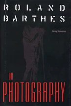 Cover of 'Roland Barthes on Photography' 
