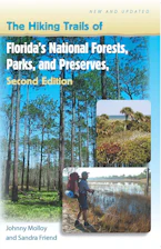 Cover of 'The Hiking Trails of Floridas National Forests, Parks, and Preserves, Second Edition' by Johnny Molloy and Sandra Friend 