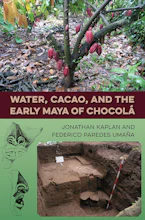 Cover of 'Water, Cacao, and the Early Maya of Chocolá' by Jonathan Kaplan and Federico Paredes Umaña 