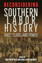 Cover of 'Reconsidering Southern Labor History' by Matthew Hild and Keri Leigh Merritt 