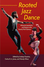 Cover of 'Rooted Jazz Dance' by Lindsay Guarino, Carlos R. A. Jones and Wendy Oliver 